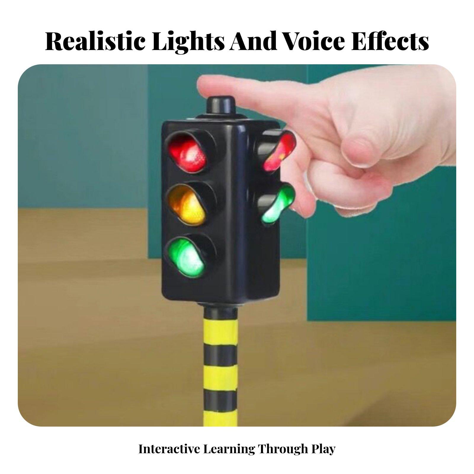 Toy Traffic Light Voice Functi - огляд і ціна Kids' Toys