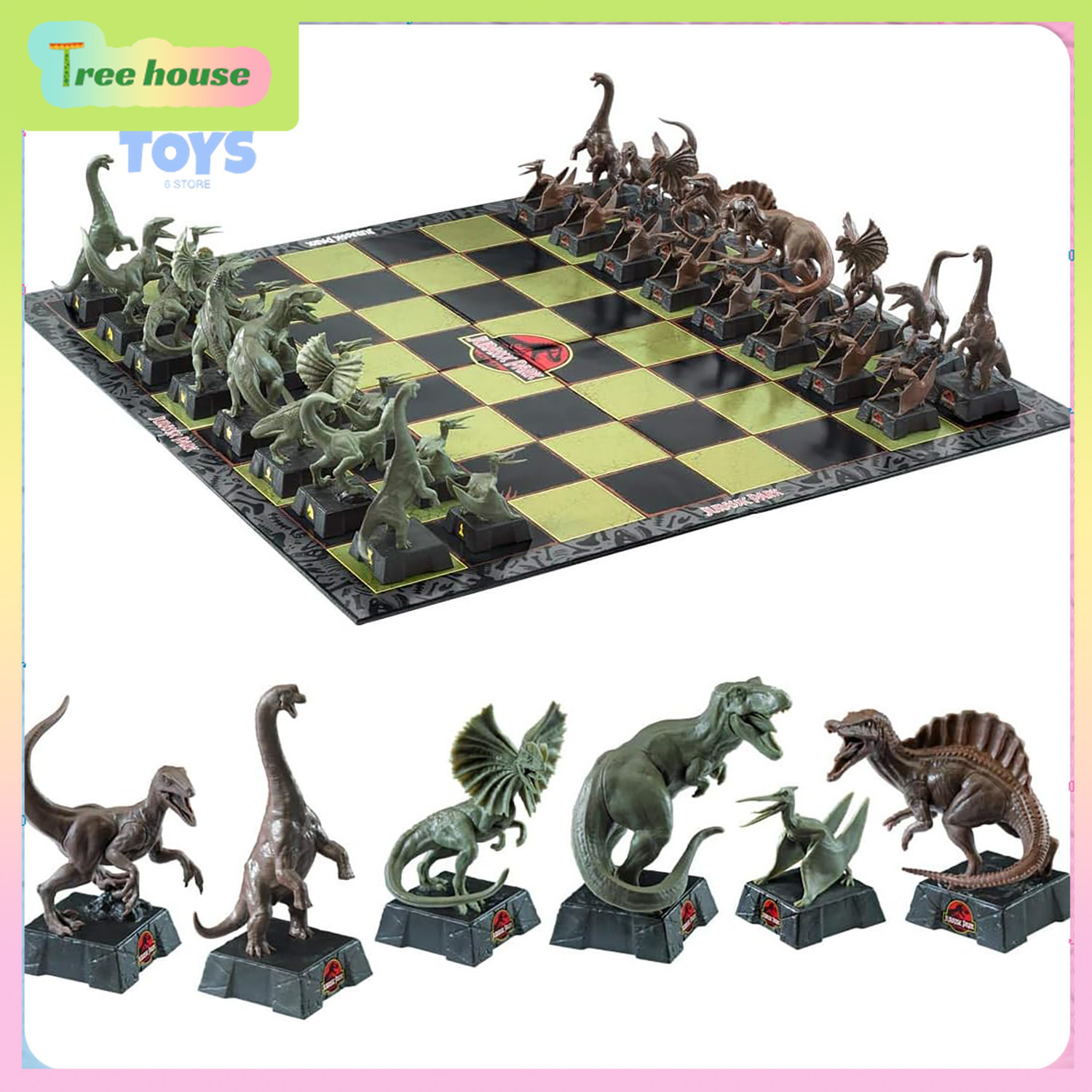 Original Jurassic Park Interna - огляд і ціна Kids Toys Hong Kong