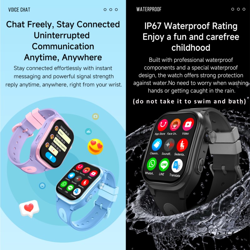4G Smart Watch Kids 2.0 Inch H - огляд і ціна Kids Smartwatch Gps