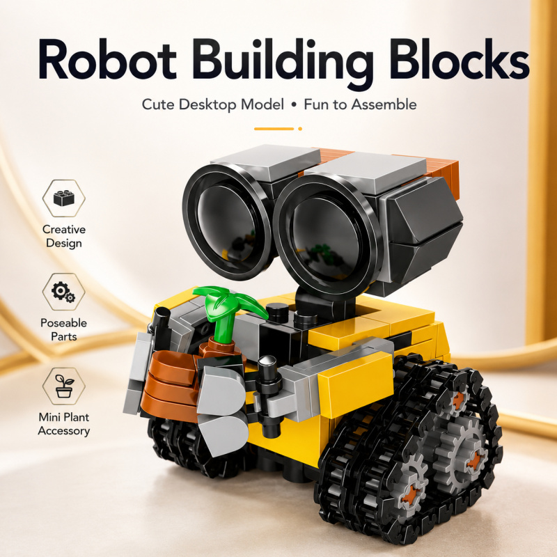 Mini Robot Building Blocks Set - огляд і ціна Lego Building Blocks