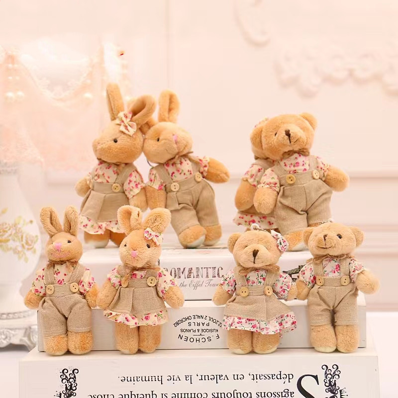 4pcs/lot Couple Bear Rabbit Pl - огляд і ціна Kids Toys Deals