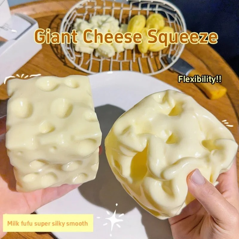 Taba Squishy Cheese Cube Stres - огляд і ціна Kids' Toys