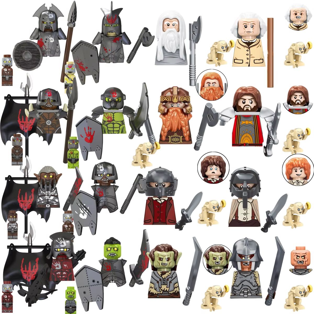 Blind Box TV6410 Mini Action F - огляд і ціна Lego Building Blocks