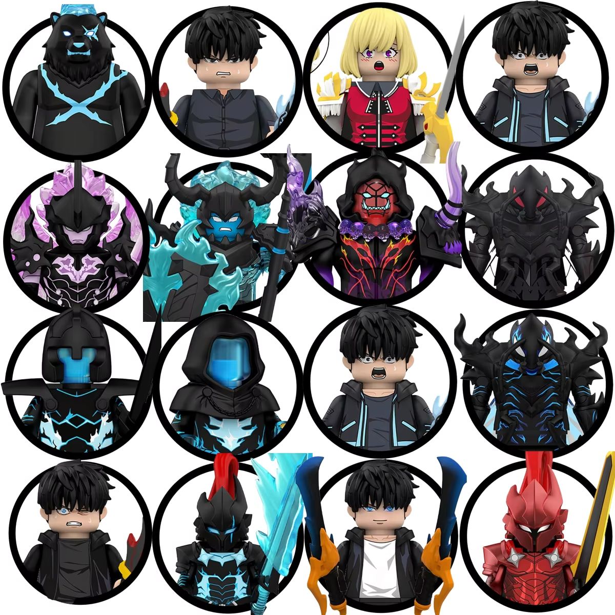 Blind Box WM6220 Anime Sung Ji - огляд і ціна Lego Building Blocks