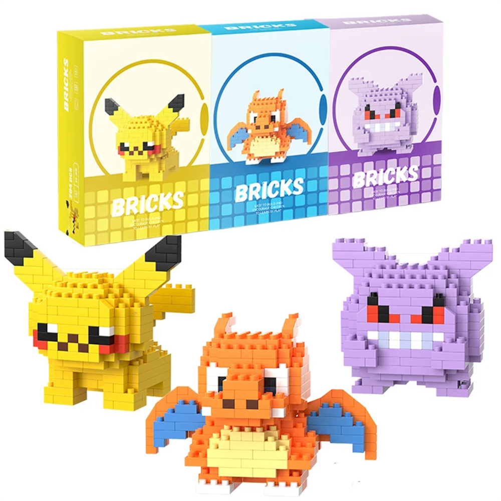 Pokemon Micro Building Blocks  - огляд і ціна Lego Building Blocks