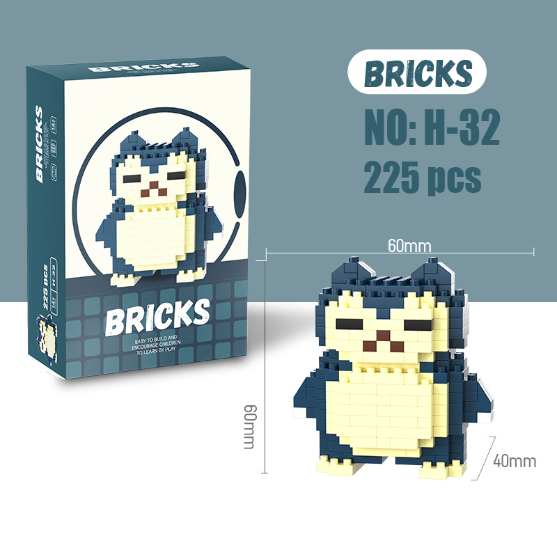 Pokemon Micro Building Blocks  - огляд і ціна Lego Building Blocks