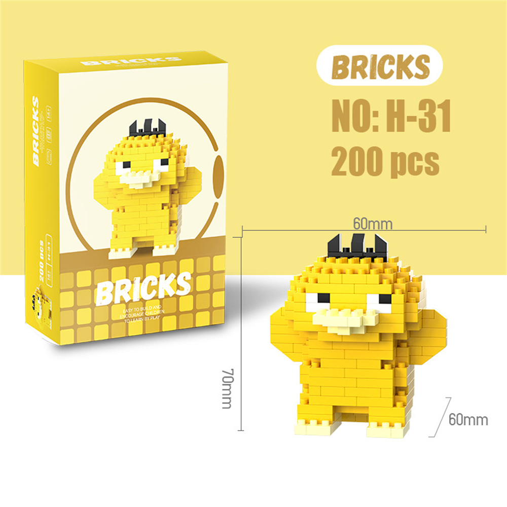Pokemon Micro Building Blocks  - огляд і ціна Lego Building Blocks
