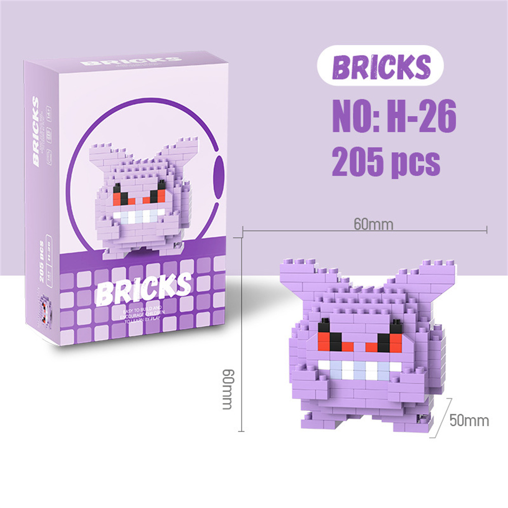 Pokemon Micro Building Blocks  - огляд і ціна Lego Building Blocks