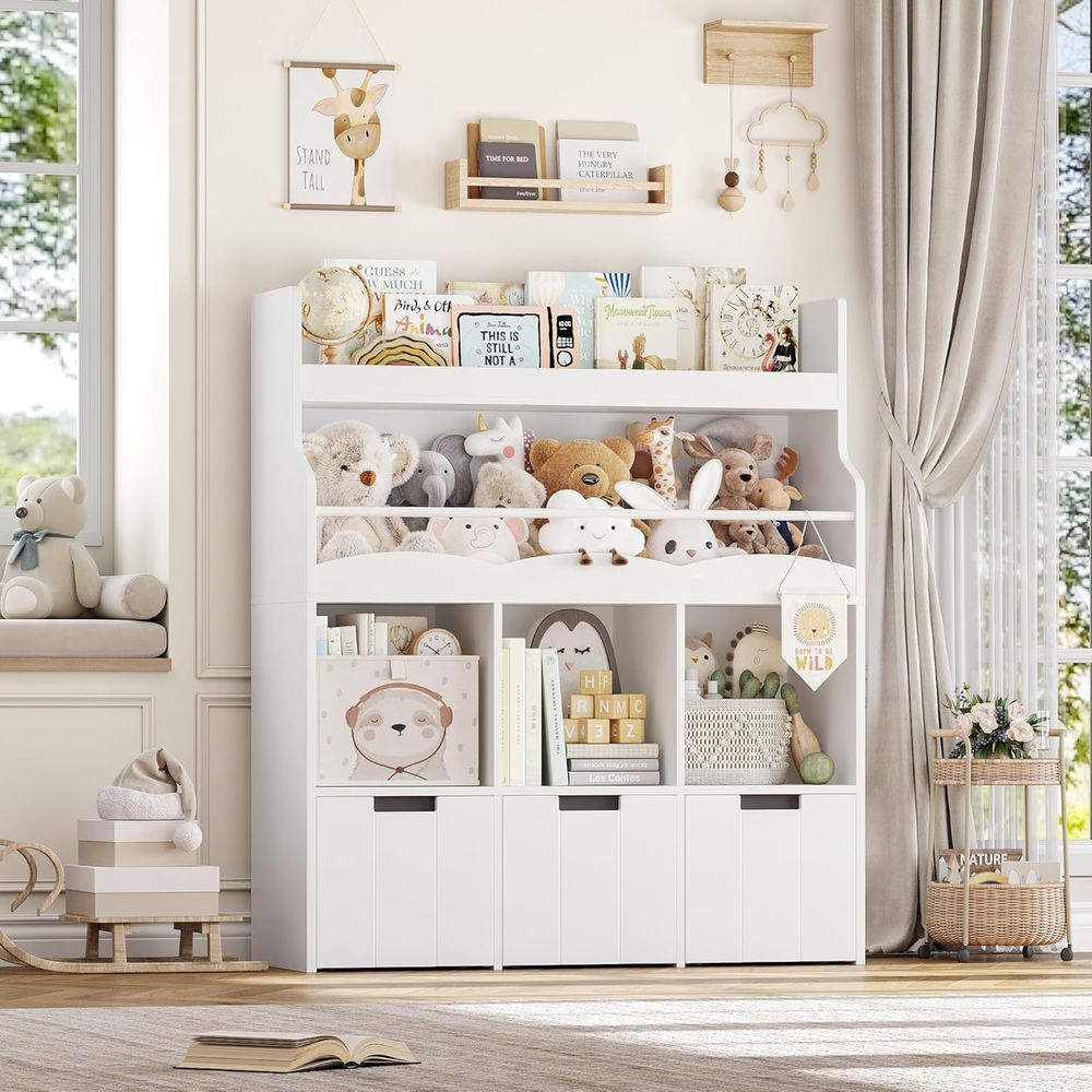 Kids Toy Storage Organizer wit - огляд і ціна Kids' Toys