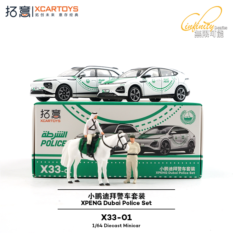 XCARTOYS 1/64 XPENG Dubai Poli - огляд і ціна Kids Toys Dubai