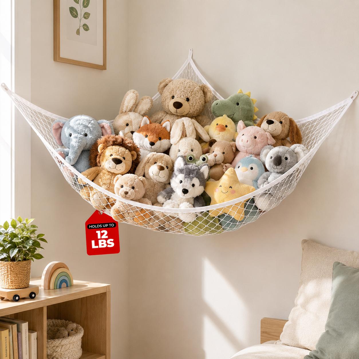 Mesh Toy Storage Hammock Hangi - огляд і ціна Kids' Toys