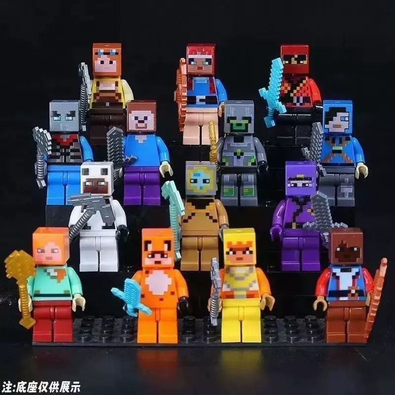 30/60pcs Cartoon Minecraft Bui - огляд і ціна Lego Building Blocks