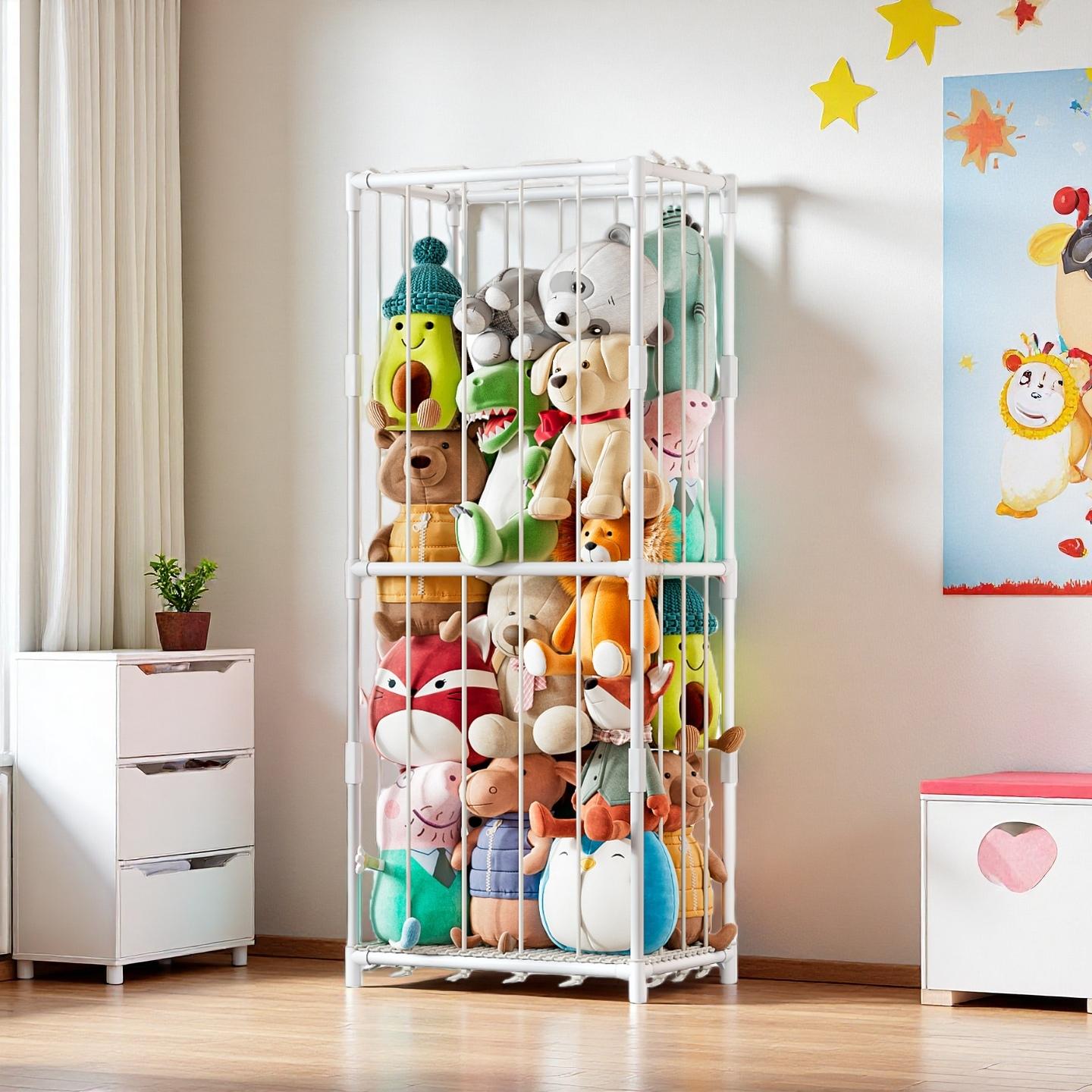 Vertical Stuffed Animal Storag - огляд і ціна Kids' Toys