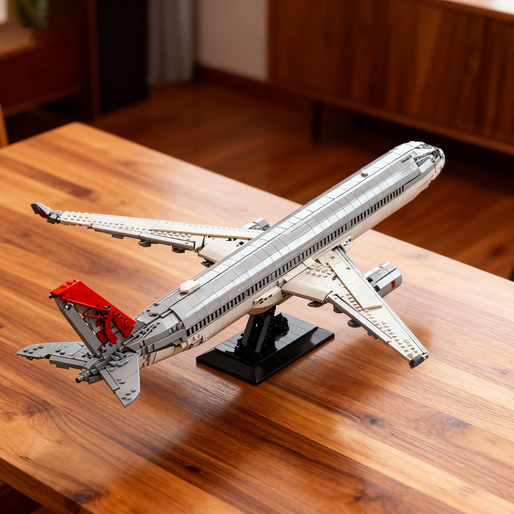 Gobricks MOC Qatar Airways Air - огляд і ціна Kids Toys Qatar