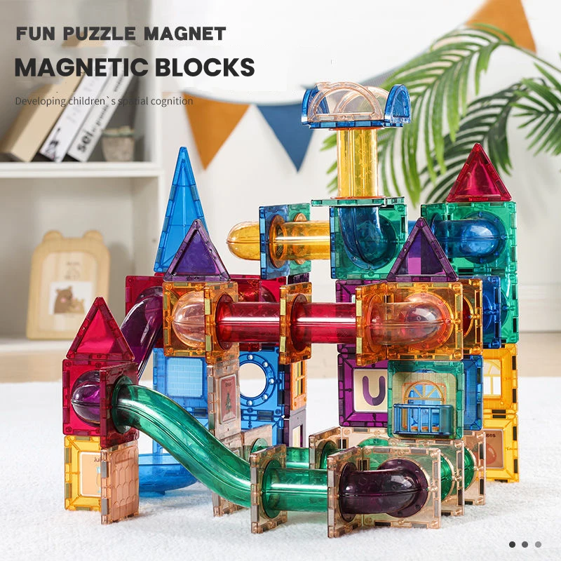 Magnetic Sheet Building Block  - огляд і ціна Marble Run Set
