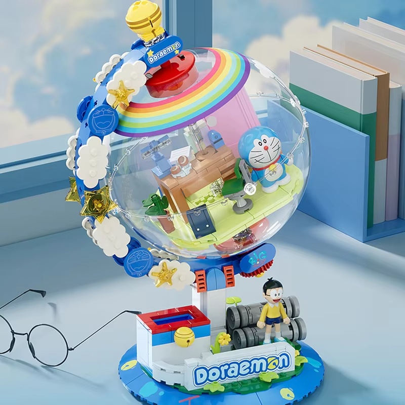 JAKI Doraemon Licensed Globe B - огляд і ціна Lego Building Blocks