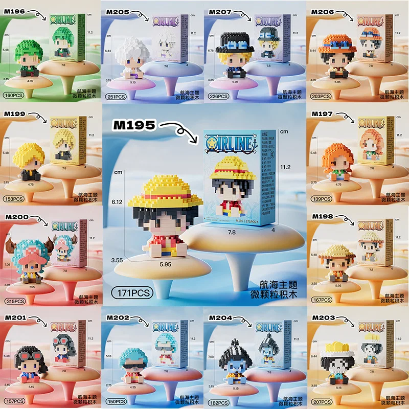ONE PIECE 3D Anime Model Sun G - огляд і ціна Lego Building Blocks