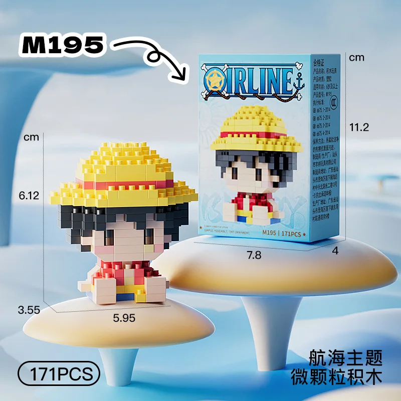 ONE PIECE 3D Anime Model Sun G - огляд і ціна Lego Building Blocks