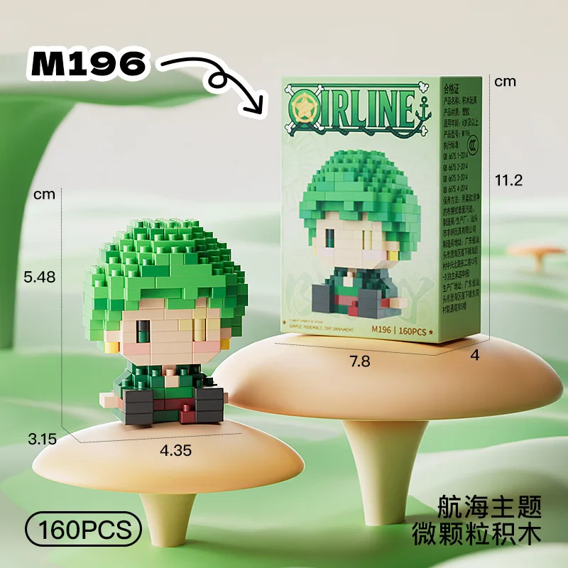 ONE PIECE 3D Anime Model Sun G - огляд і ціна Lego Building Blocks